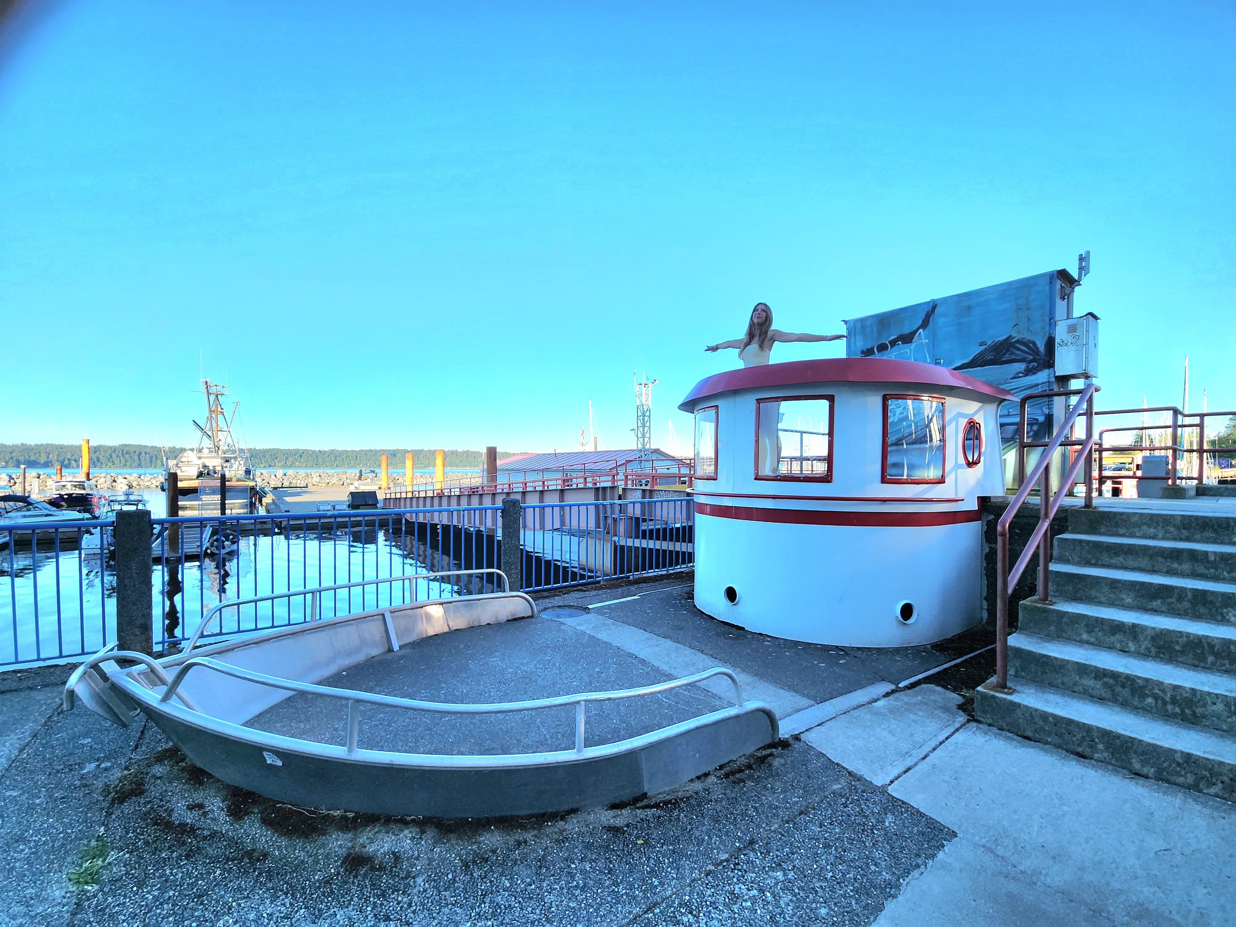 Photo from Fisherman's Wharf Campbell River Hbr Auth